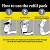 Tub O' Towels Heavy-Duty Cleaning Wipes Refill Pack, Fits 90-Count