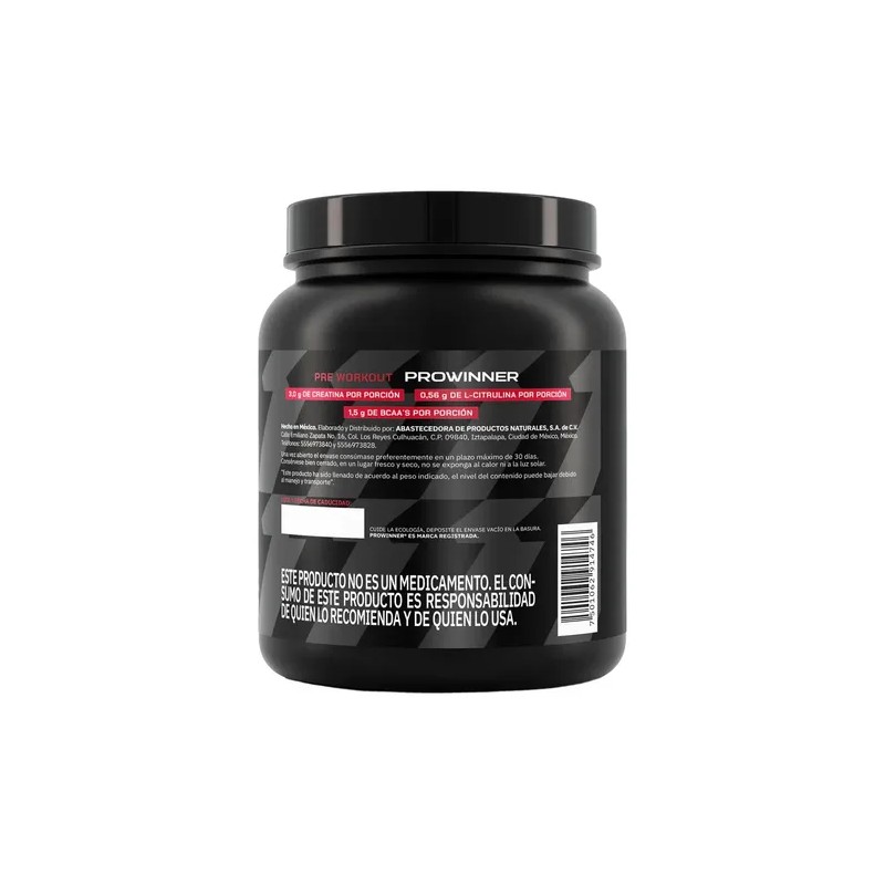 Pre Workout Sabor Sandia (450 Gramos) Prowinner