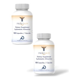 2pack Prostaliv Suplement 100 Caps Apoyo Prostata Sabor Sin Sabor                                                                                     
