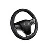 Lace Up Steering Wheel Cover Car Van PU Leather Soft