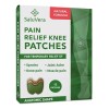 Rodillera Estabilizadora Negra Sports Unisex + Parches Dolor Rodillas