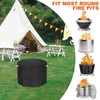 Fire Pit Cover for Solo Stove Yukon 27 Inch，Firepit Covers