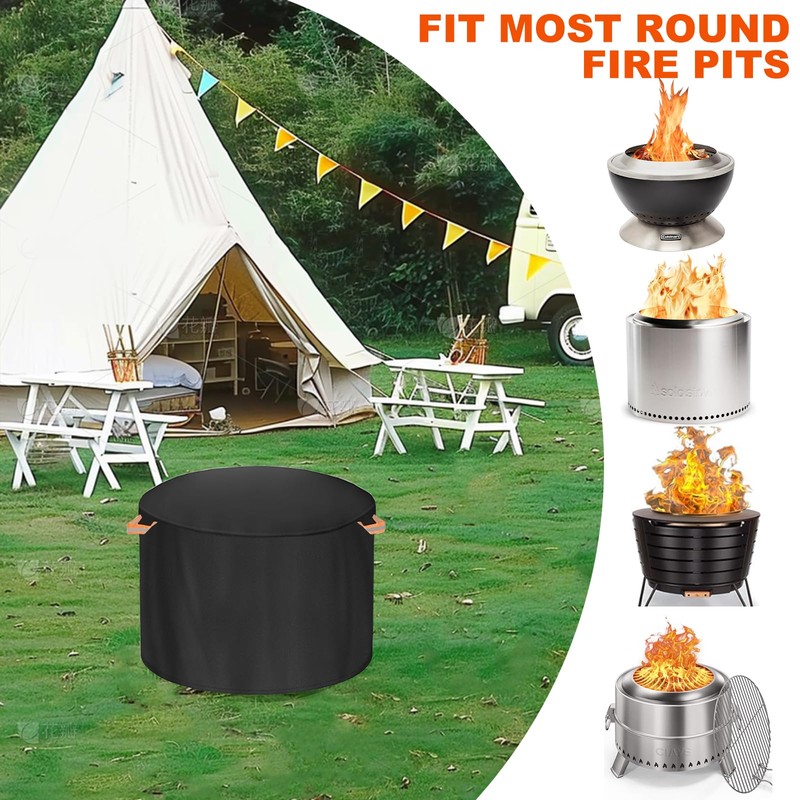 Fire Pit Cover for Solo Stove Yukon 27 Inch，Firepit Covers