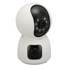 Security Camera 2K 4MP Dual Lens 2.4G Mobile App 360°