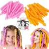 Chargenyang 30 Pieces 12 Inch Magic Hair Curlers Spiral Curls