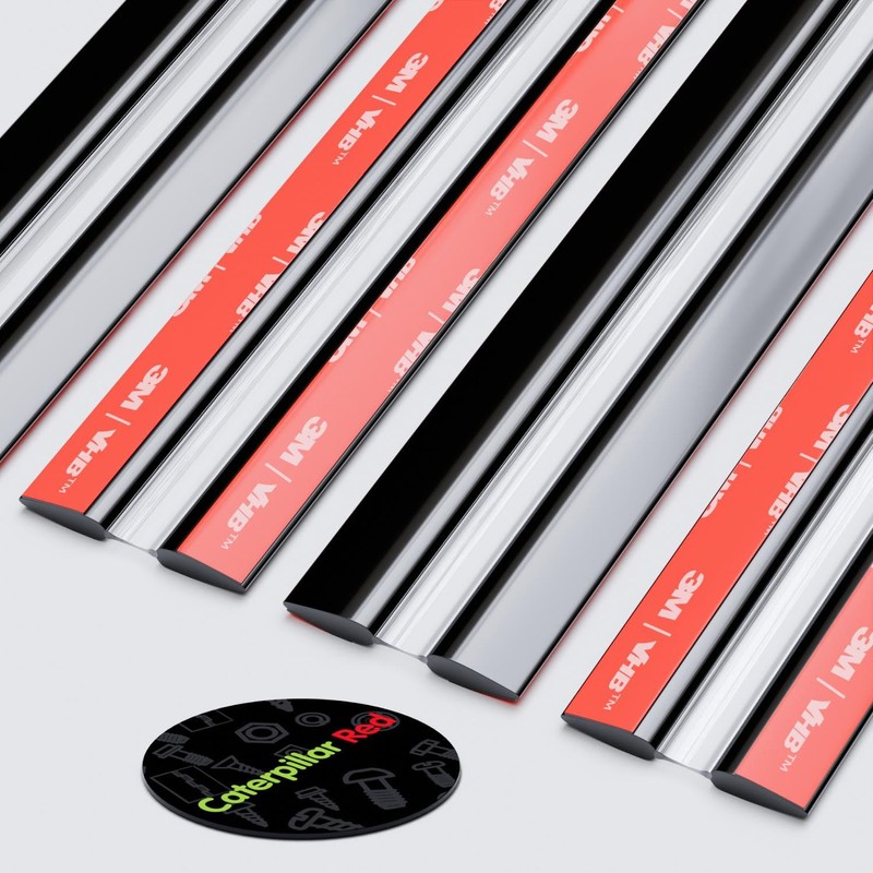 4 x 200mm Black Flexible Hinges – No glue required.