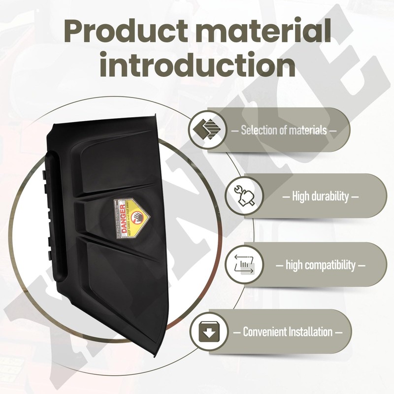 XINKE 04795000 Side Discharge Chute Compatible with Ari-ens & Gravely