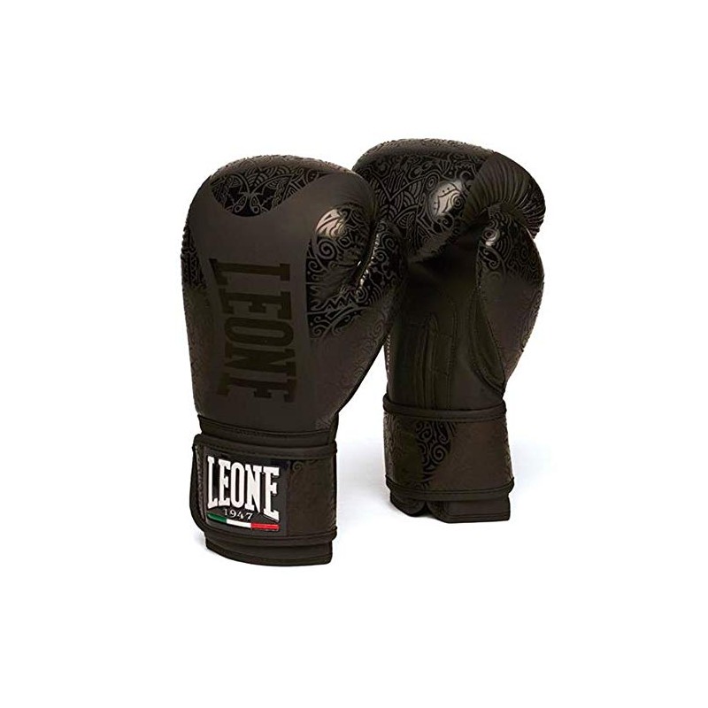 LEONE 1947, Guantoni Maori GN070 Unisex Boxes - Adulto, Nero,