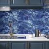 CHIHUT Royal Blue Marble Contact Paper for Countertops 17.7”x100” Marble
