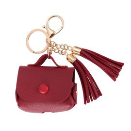 LALAFINA Earpiece Protective Cover Wireless Earphone Case Headphone Case Tassel Bag Style for