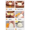 2 Pieces Egg Slicer,Egg Cutter,Egg Cutter for Hard Boiled Eggs,Cute