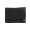 Voi Bestseller Mini Wallet 70177 Smooth Leather Soft - Black,