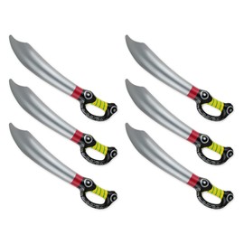 ds. distinctive style Inflatable Pirate Sword Pirate Party Decorations Inflatable Sword for Kids and Adults