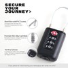 UP Security TSA Locks for Luggage, Small Padlock Combination, Luggage