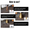 4 Pcs Titanium Coated Countersink Chamfer Tool Metal Countersink Chamfer