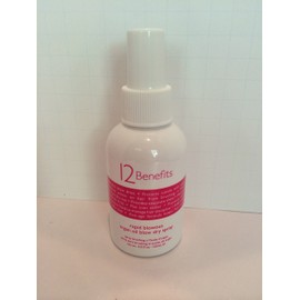 12 Benefits Rapid Blowout Spray, Argan Oil Blow Dry Spray, Weightless Quick Blowout Heat Protection Spray, 4 Fl Oz