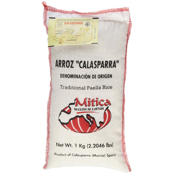 CALASPARRA Rice (Paella Rice) - 2 bags, 4.4 lbs