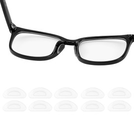Glasses Nose Pads,Anti Slip Glasses Grips,10 PCS Spectacle Nose Pads,Nose Pads for Glasses,Anti Slip Nose Pads for Glasses,Glasses Anti Slip,Eyeglass Nose Pads,Stick On Nose Pads for Glasses,Nose Pads