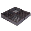 Anyoneer Under Bed Shoe Storage Organizer,Sturdy Structure,Adjustable Dividers,Reinforced Handle,Sturdy Zipper,Fits