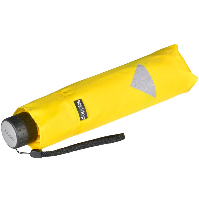 Doppler Havana Kids Reflex Children's Pocket Umbrella, yellow, Super-mini children's