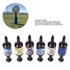 6PCS Mini Beer Bottle Golf Tees Plastic Funny Golfing Tees