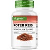 Roter Reis Extrakt - 365 Kapseln mit 2,95mg Monacolin K