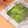10pcs Cute Airplane Shape Paper Clips Card File Clips Clamps