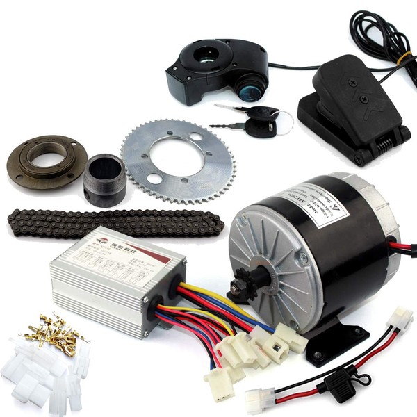 24V36V 350W Motor Kit Electric Gokart Engine System with Gas