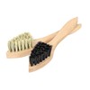 Peggy Perfect Shoe Polish Brushes, Set of 2, Light &