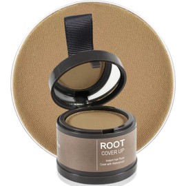 Hairline Powder - Hair Root Dye - Root Touch Up Powder - Enhance Hairline Powder - Instantly Hair Color Shadow Cover Gray Hair Root - Hair Touch-Up, Thin Hair Powder - Light Coffee 4g