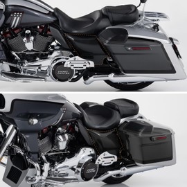 Motorcycle Side Covers for 2009-2023 Harley Touring Road King Road Glide Street Glide Electra Glide Ultra Classic 2009 2010 2011 2012 2013 2014 2015 2016 2017 2018 2019 2020 2021 2022 2023