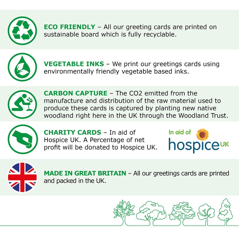 Charity Christmas Cards Pack of 32. Each Christmas Card multipack