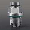 DEEFILL M14.1-1.5 x 15mm Oversize Piggyback Oil Drain Plug, Stainless