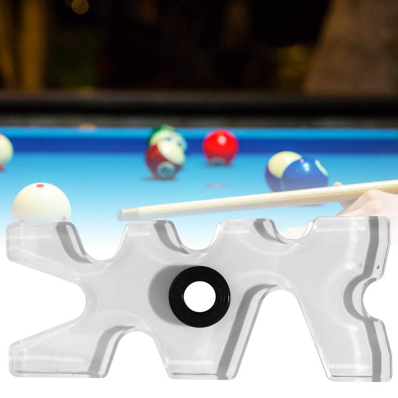 SALUTUY Billiard Cue Bridge Head, Portable and Lightweight Design Billiard