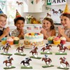 Blayvorn 9 Pcs Derby Decor for Table Horse Racing Wooden
