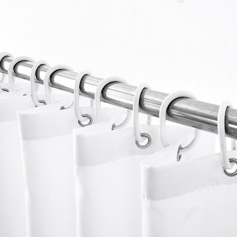 Ariv Hommey Extra Long Thick Polyester Shower Curtain, Waterproof, Minimalist