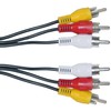 PENCILUPNOSE© 1.5m TRIPLE 3 RCA MALE to 3 RCA MALE