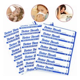 100 Unidades Tiras Nasales Anti Ronquidos Respira Mejor