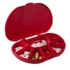 GMS Large Travel Size 8 Compartment Pill Organizer, Holds up