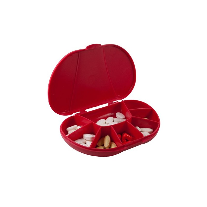 GMS Large Travel Size 8 Compartment Pill Organizer, Holds up