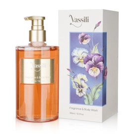 Vassili Fragrance Body Wash - Long-Lasting Aroma with Exotic Notes,Moisturizing & Gentle, For All Skin Types,Easy Rinse-Profound love（12.3fl oz）