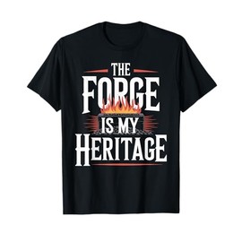 Forge Skills Design for Blacksmith Heritage T-Shirt