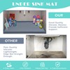 URMONA Waterproof Silicone Under Sink Mat 25'' x 19'' Shelf