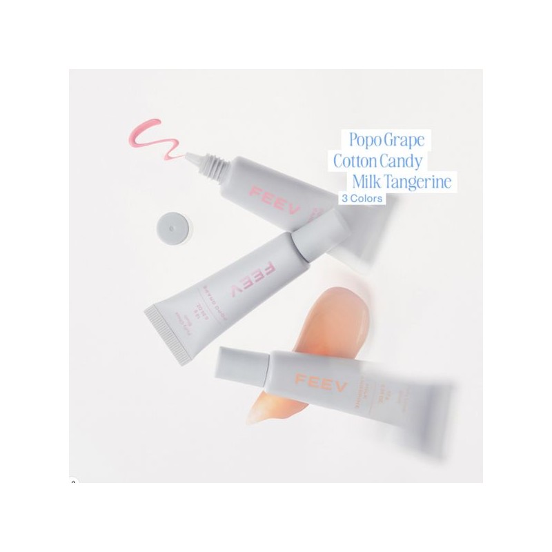 FEEV Fluffy Cheek Blush 10g, color:Strawberry Choux