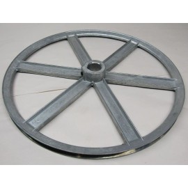 Flywheel Supply 14" Diameter V Belt Pulley 1/2" Bore Gas Engine Ice Cream Machine