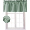 Hiasan Valance Curtains for Kitchen Blackout Thermal Insulated Solid Window