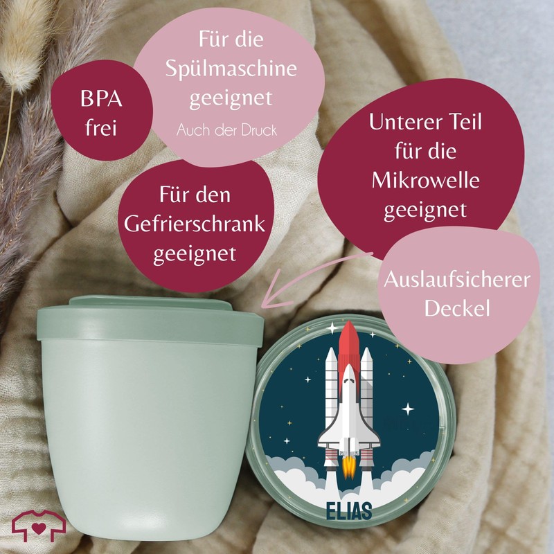 Lunchpot Kinder Müslibecher to go Joghurtbecher für Mepal Ellipse -
