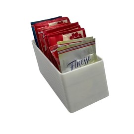 Generisch Baking Ingredients Organizer White Modern Design Storage for 20 Baking Ingredients Kitchen Organiser