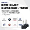 fcl. D2R LED Headlight, White, 8000 lm, Compatible with Vehicle