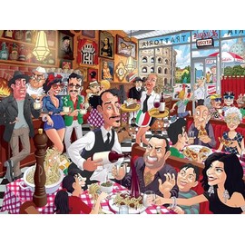 Italian Restaurant 550 Piece Puzzle